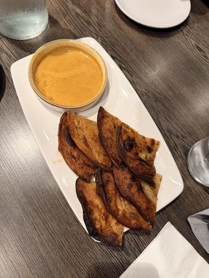 Roti with curry   at Kao Thai Cuisine in Columbia