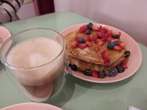 Pancakes at The Lala in Vienna