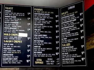 Menu (part 2) at iJava - Delmas in San Jose