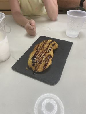 Tempura sweet potato appetizer. Wonderful flavor   at Raw Ingredients in Tybee Island