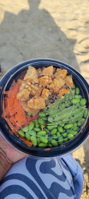 Delicious vegan options.  Fast and friendly service. at Raw Ingredients in Tybee Island