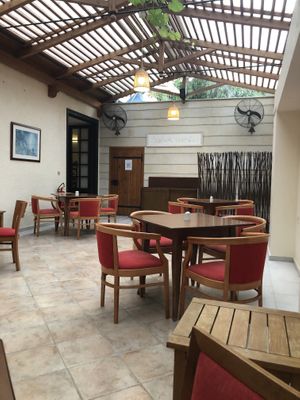 Seating area  at Avocado in Crete