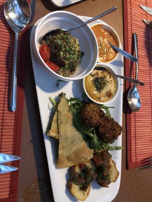 Appetizer at Avocado in Crete