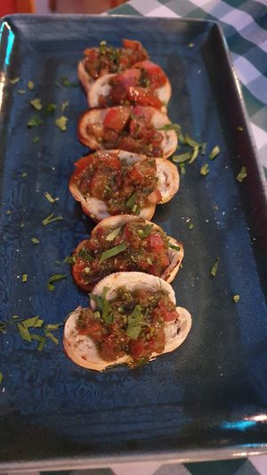 Bruschetta at Avocado in Crete