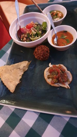 Starter variation at Avocado in Crete