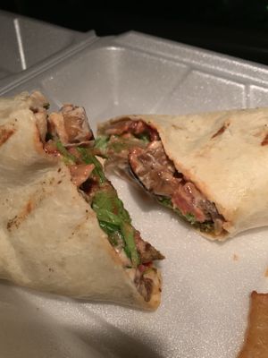 Veggie Roll-Up! at Moon Light Cafe in New Paltz