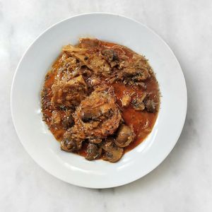 fricando seitan at Cuvi in Barcelona