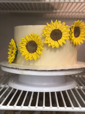 Strawberry vanilla quinceañera cake at Fork My Life in Sarasota