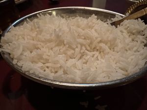 Rice  at India Oven in Cathedral City