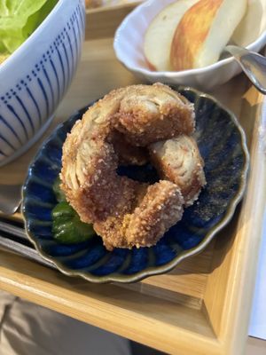 Karaage  at Shū Màn 蔬漫蔬食料理 - Suman in New Taipei City