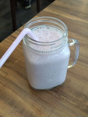 藍莓優格果汁 at Shū Màn 蔬漫蔬食料理 - Suman in New Taipei City