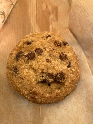 Vegan and gluten free cookie at The Barn in Brussels