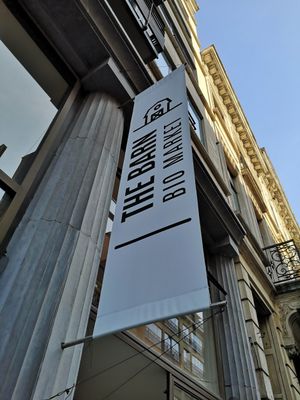 Outside at The Barn in Brussels