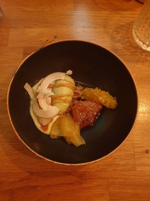 Coconut/ pineapple/ matcha #Veganuary at Fino in Gdansk