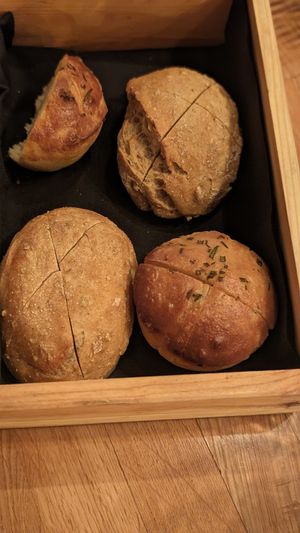 Freshly baked bread at Fino in Gdansk
