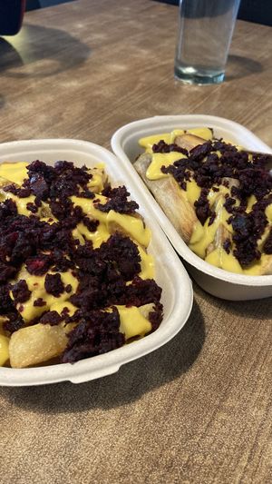 Potato and sweet potato chilli cheese fries  at Planted - Cloud Kitchen in Metro Manila
