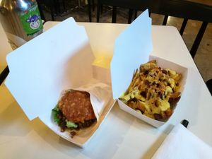 chorizo wrap and sweet potato chili cheese at Planted - Cloud Kitchen in Metro Manila