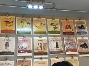 Vegan flavors  at OGGI in Santiago