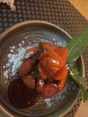 Chocolate cheesecake  at Rustica in Torrevieja