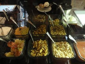 Selection of toppings at Lula's :)  at Blythe Anne's in New York City