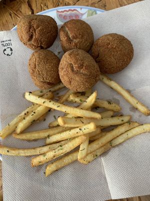 Croquettes  at Cafe La Lola  in Gran Canaria