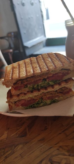 Sandwich pepito at Cafe La Lola  in Gran Canaria