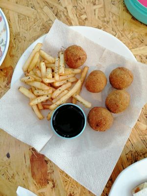Croquetas at Cafe La Lola  in Gran Canaria