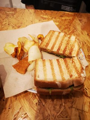 Sandwich Wimpy at Cafe La Lola  in Gran Canaria