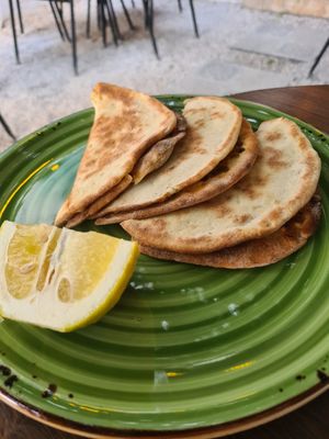 Tasty apetizer at Orenda in Beirut