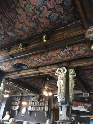 Ceilings at The Library Lounge in Nelson