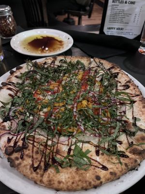 Rocket pizza  at Marco's Coal-Fired - Ballpark in Denver