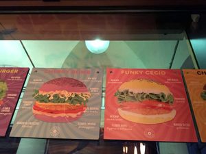 menu  at Flower Burger in Bologna