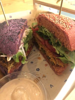 . at Flower Burger in Bologna