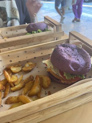 Flower Burger & Cheesy Cecio  at Flower Burger in Bologna