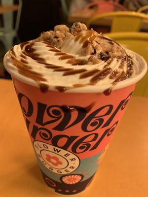 Caramel shake  at Flower Burger in Bologna