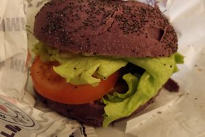 Purple Cheesy at Flower Burger in Bologna