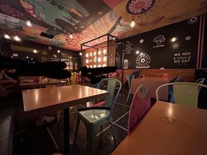 Interior   at Flower Burger in Bologna