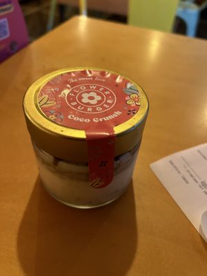 Coco Crunch  at Flower Burger in Bologna