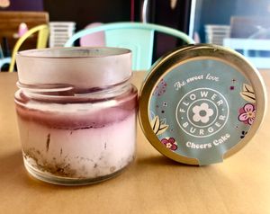 Cheesecake pot  at Flower Burger in Bologna