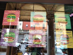  at Flower Burger in Bologna