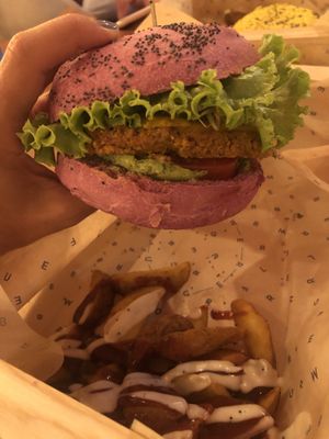 Soooo delicious wow - went twice in one day  at Flower Burger in Bologna