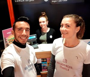 The staff was always smiley and gentle  at Flower Burger in Bologna