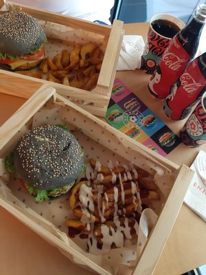 amazing! at Flower Burger in Bologna