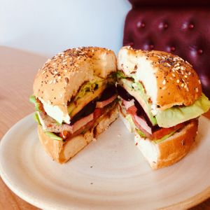 Bagel Tofu  at Open Gare in Biarritz