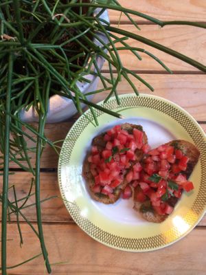 Entrée at Open Gare in Biarritz