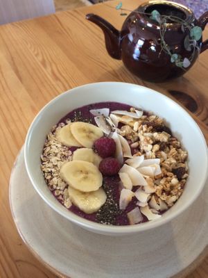 Smoothie Bowl at Open Gare in Biarritz