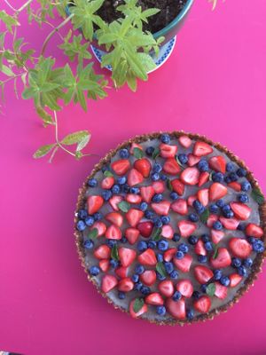 Dessert at Open Gare in Biarritz