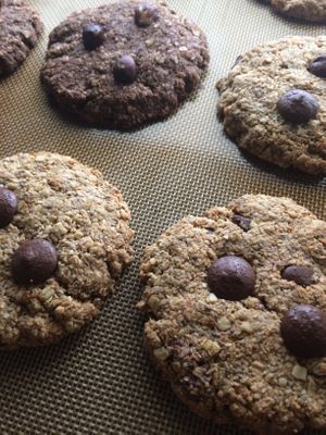 cookies vegans at Open Gare in Biarritz