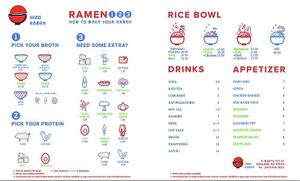 Teriyaki tofu and Japanese curry bowl are vegan by default; hold the egg on bibimbab bowl to make vegan; vegetable and curry ramen broth are vegan, hold egg and sub vegan noodles. at Hiro Ramen in Ashland