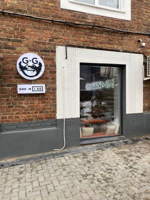 Entrance at Green+Go in Minsk